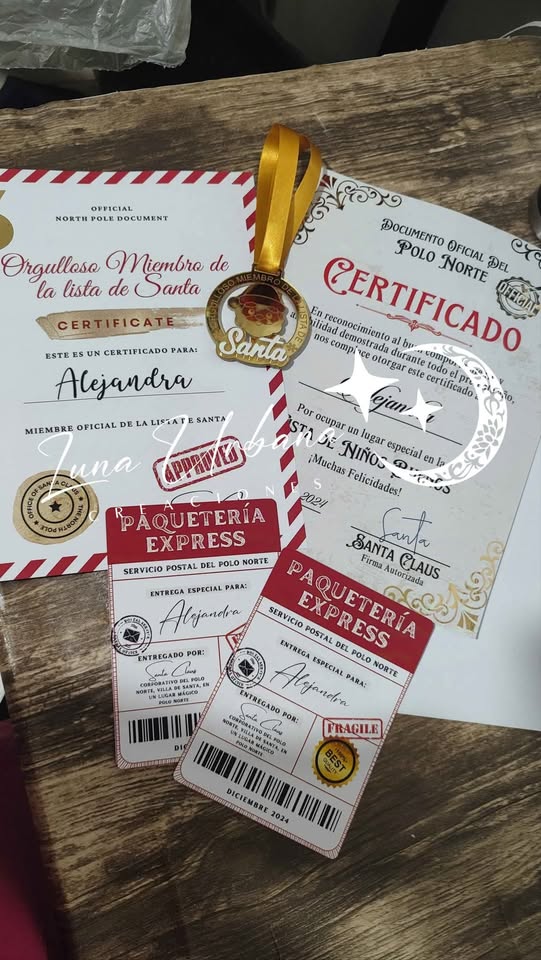 Kit orgulloso miembro de la lista de santa