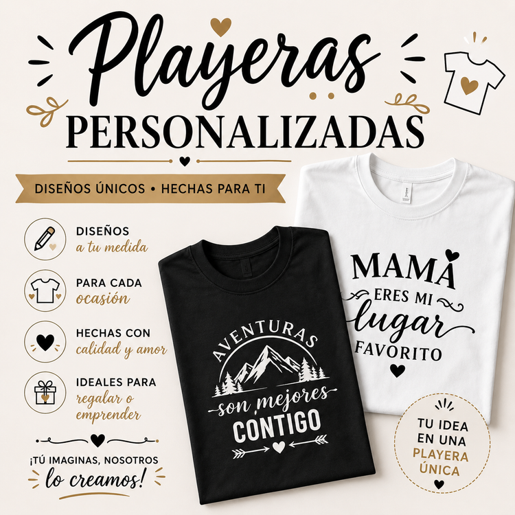 Playeras personalizadas