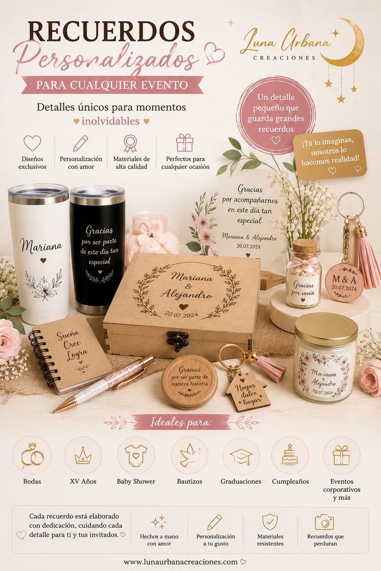 Recuerdos personalizados