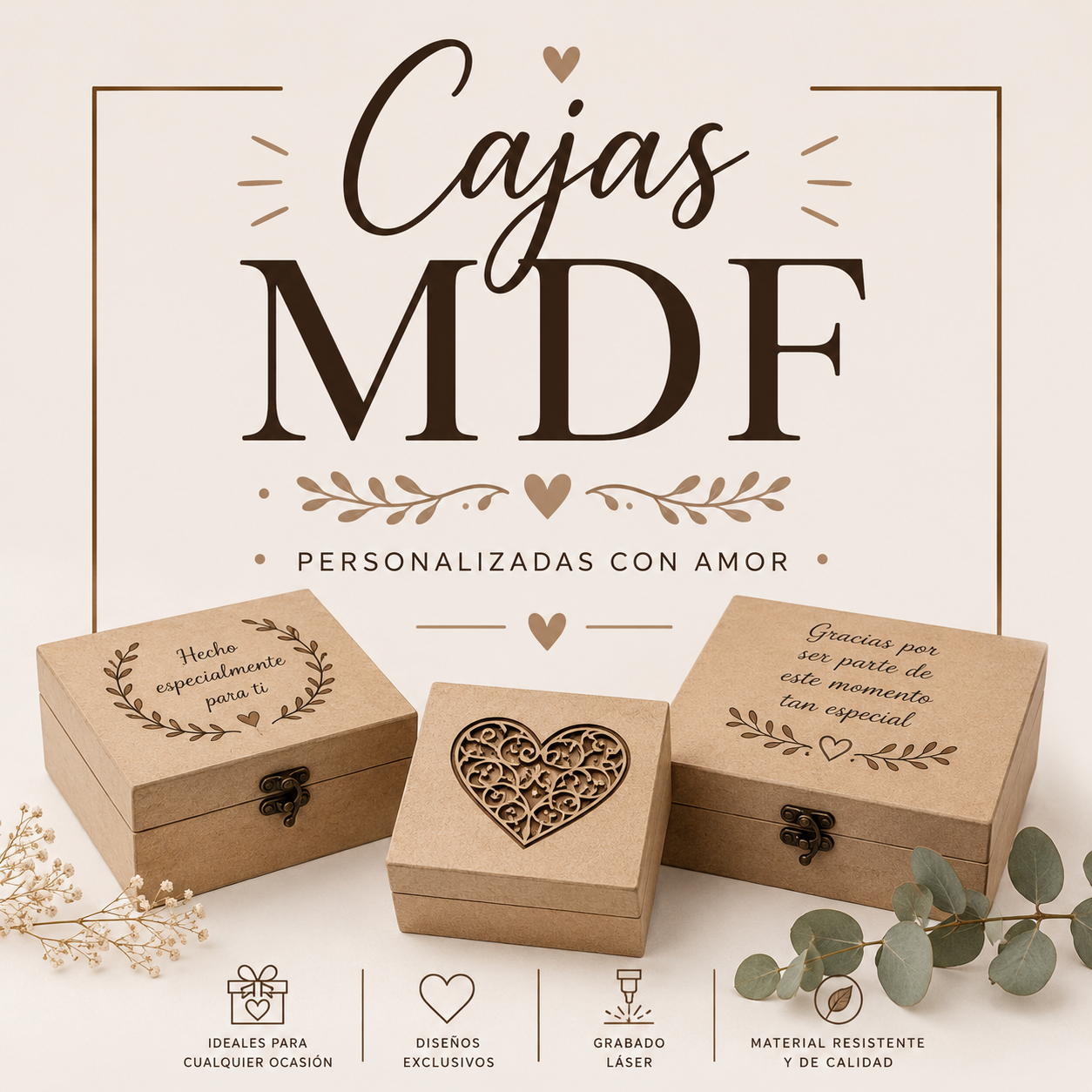 Cajas personalizadas