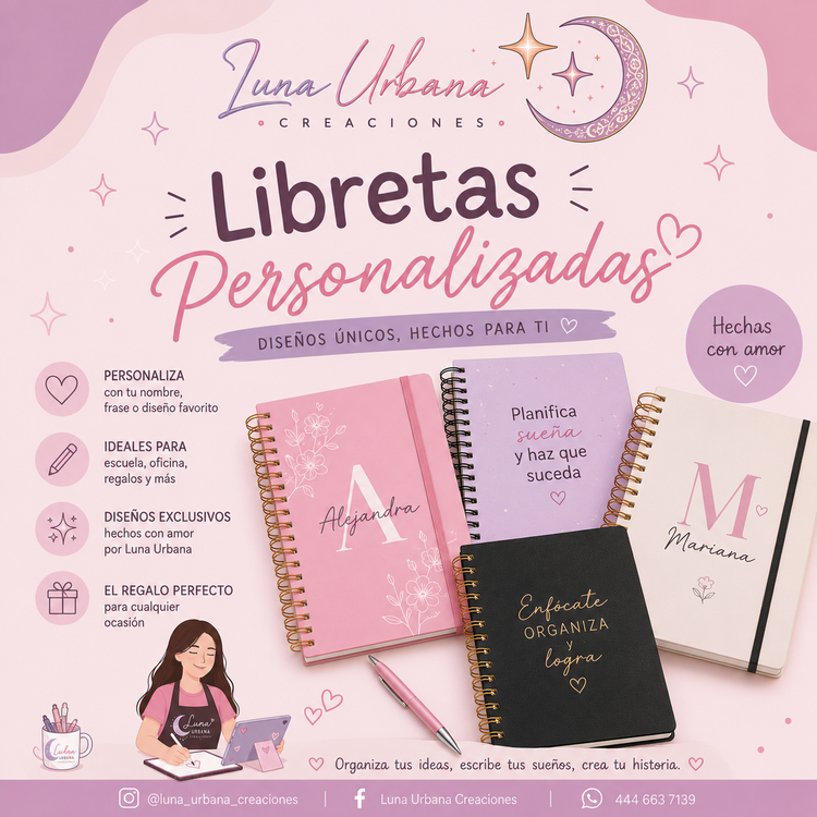 Libretas personalizadas