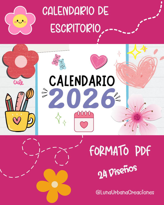 Calendario digital 2026