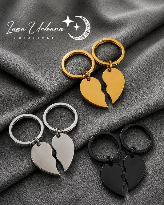 Llaveros para Parejas Personalizados