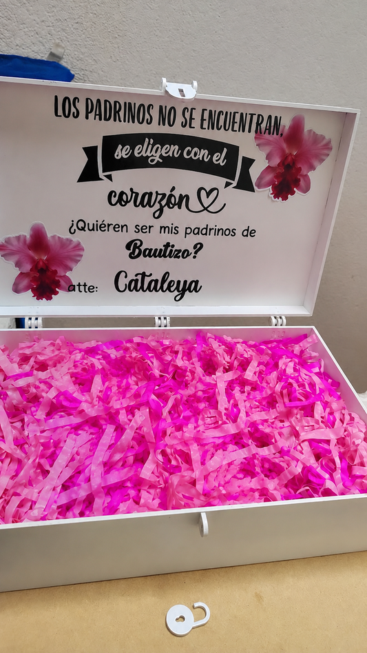 Caja Personalizada para Padrinos