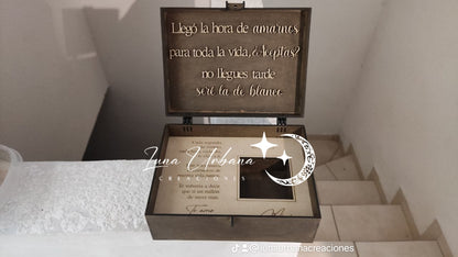 Caja Personalizada Futuro Esposo