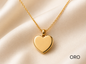 Collar Corazón Personalizado de Titanio