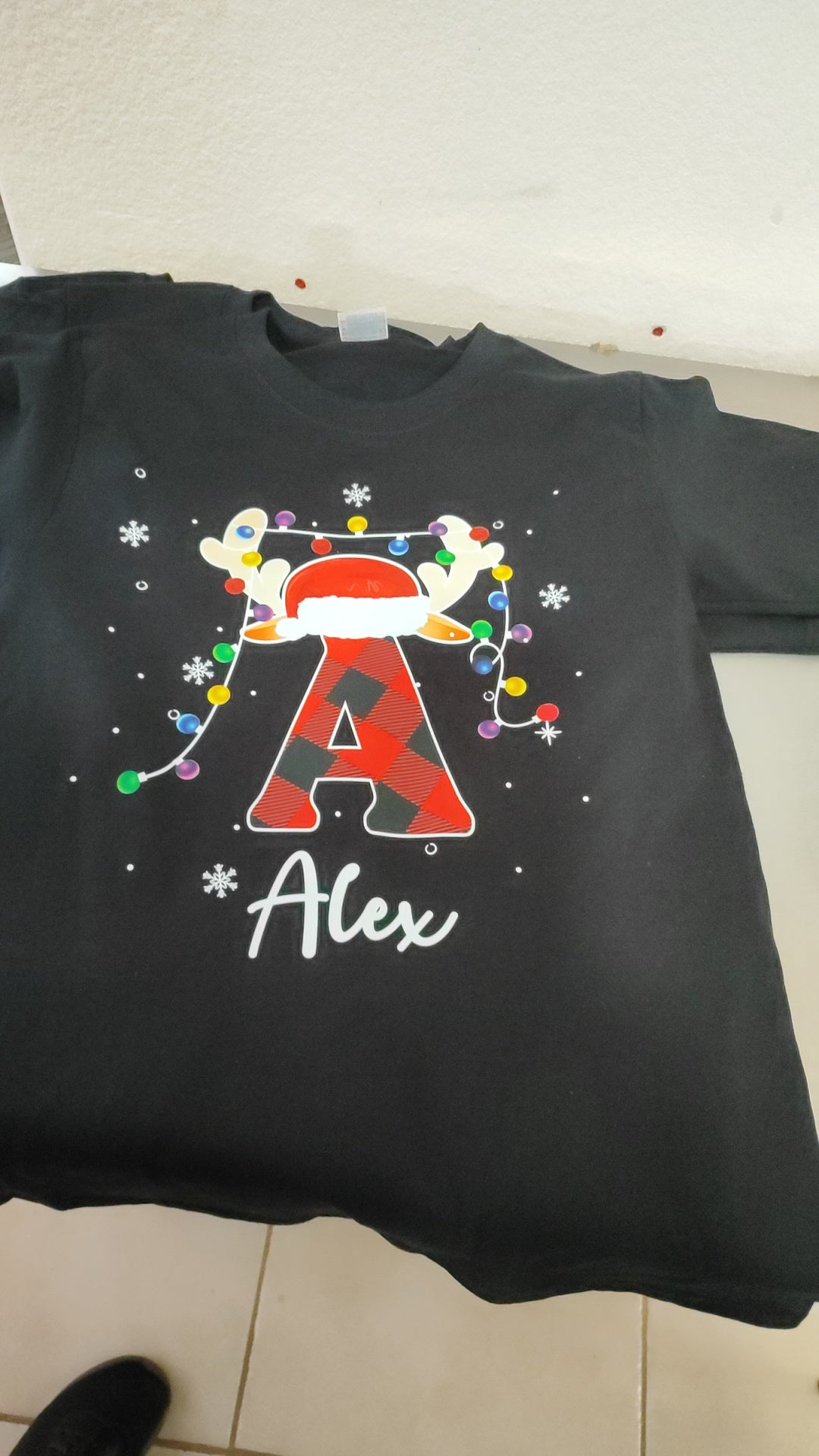 Playeras Navideñas Personalizadas