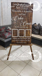 Cuadro de Bienvenida Personalizado para Eventos