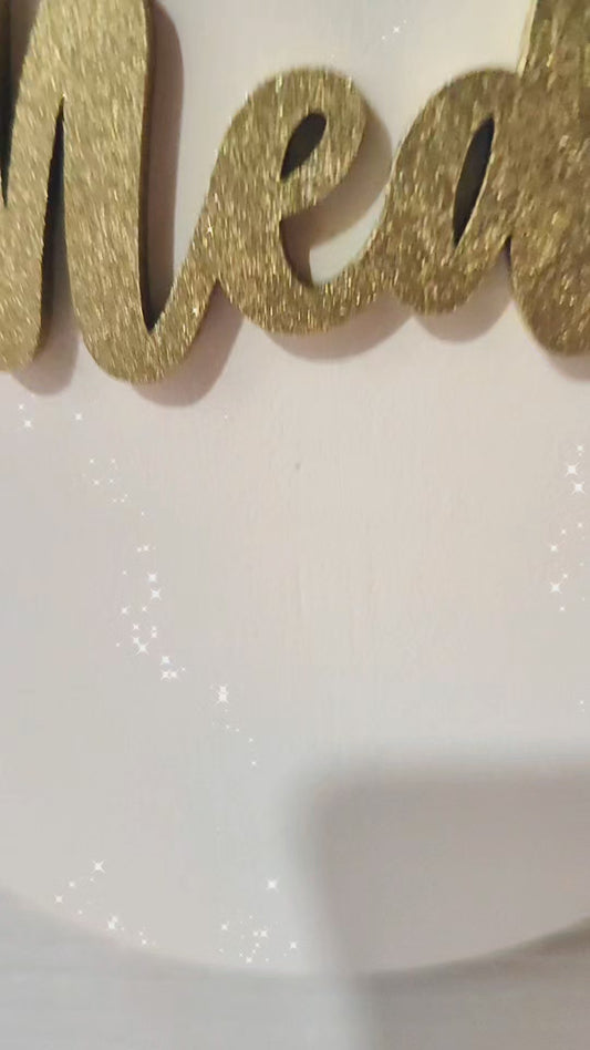 Cuadro de nacimiento personalizado con acrilico