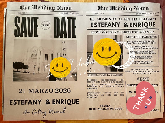 Periodico save the date