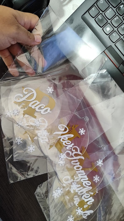 Esferas personalizadas de acrílico