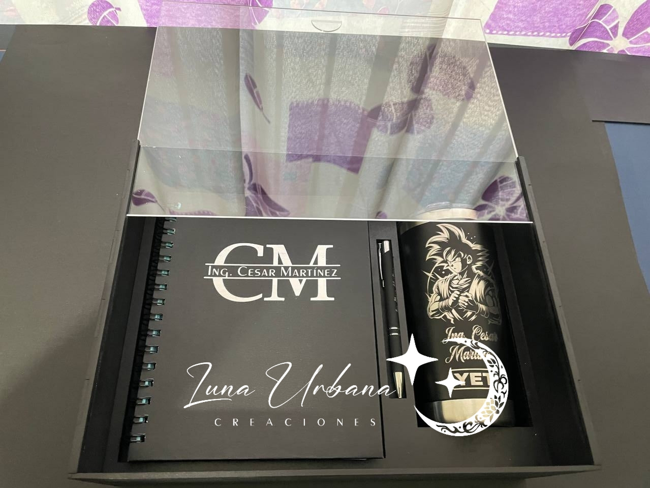 Caja ejecutiva personalizada