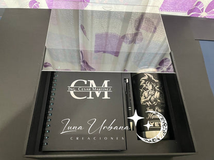 Caja ejecutiva personalizada