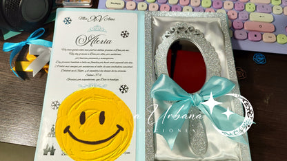 Invitacion XV años espejo