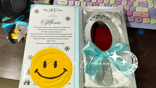 Invitacion XV años espejo