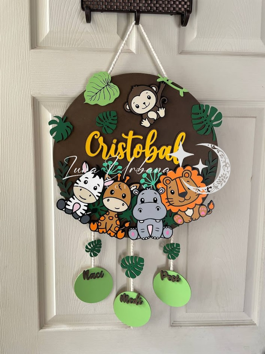 Cuado de nacimiento personalizado