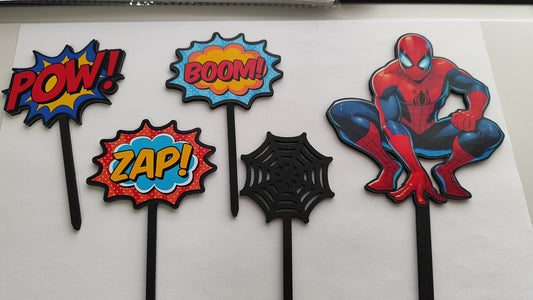 Kit Cake Toppers Spiderman