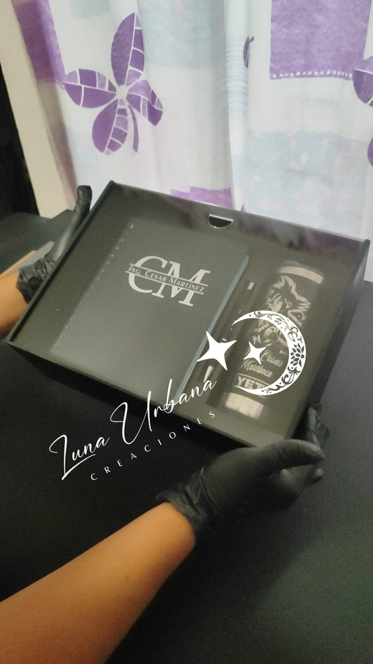 Caja ejecutiva personalizada