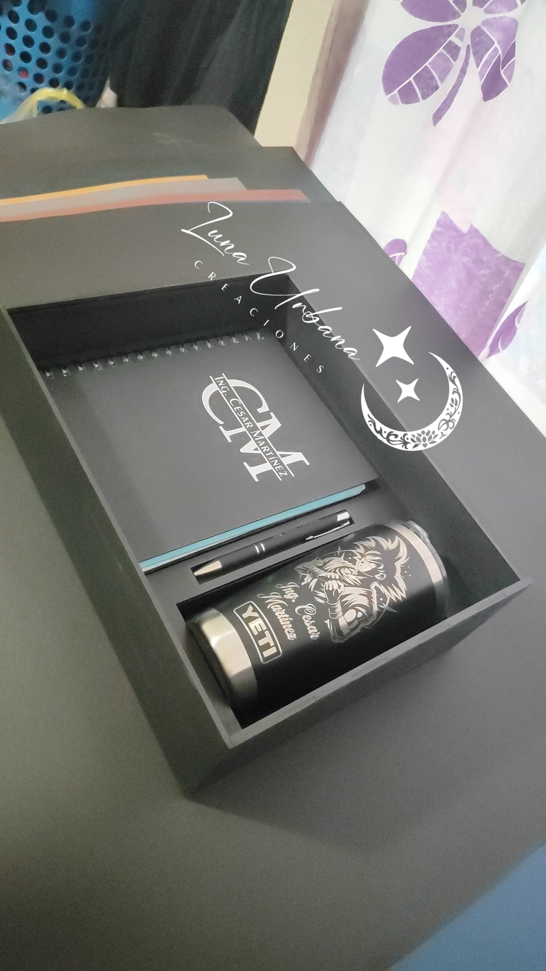 Caja ejecutiva personalizada